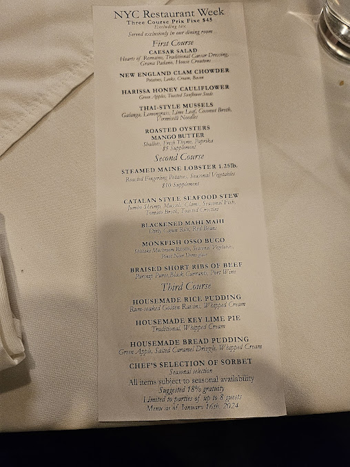 Menu London Lennie's - 9