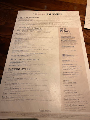 Menu Longhorn Steakhouse - 4