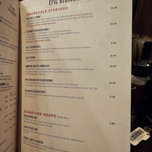 Menu Longhorn Steakhouse - 7