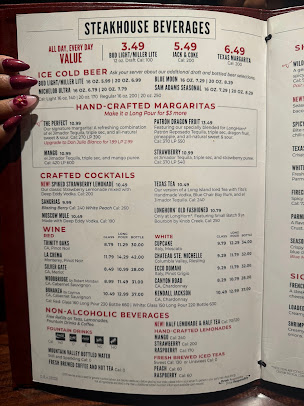 Menu Longhorn Steakhouse - 11