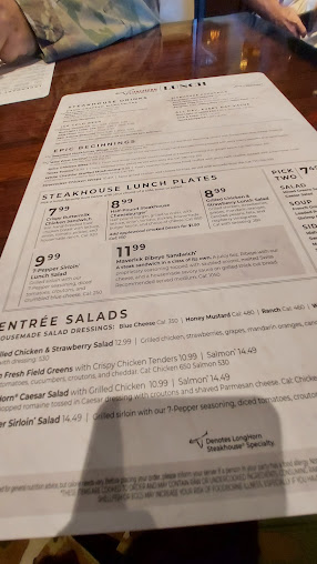 Menu Longhorn Steakhouse - 17
