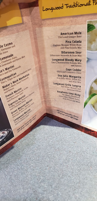 Menu Longwood Galleria Food Court - 4