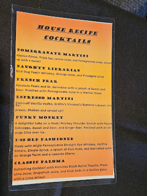 Menu Lookout House - 0