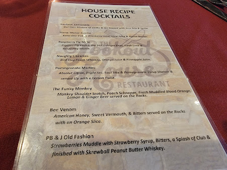 Menu Lookout House - 1