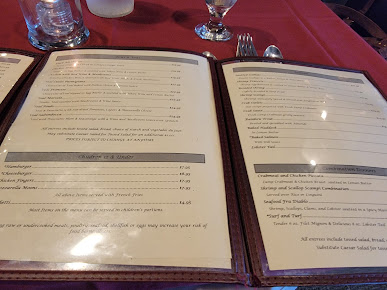 Menu Lookout House - 3
