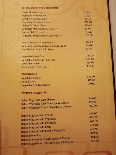 Menu Lords Banquet Restaurant - 0