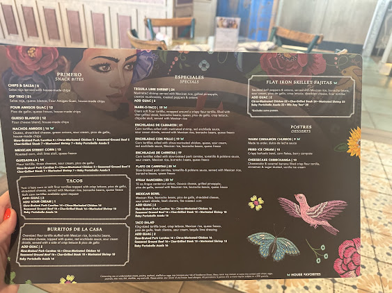 Menu Los Amigos Mexican Grill - 0
