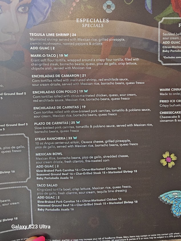 Menu Los Amigos Mexican Grill - 8