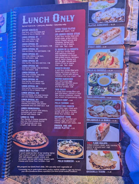 Menu Los Amigos Mexican Restaurant Toccoa - 4