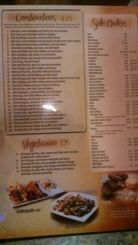 Menu Los Amigos Mexican Restaurant Toccoa - 6