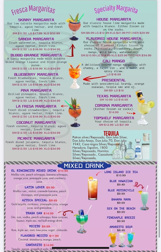 Menu Los Compadres Mexican Grill - 5