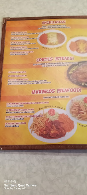 Menu Los Compadres Mexican Restaurant - 3