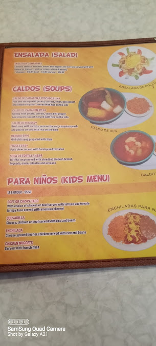 Menu Los Compadres Mexican Restaurant - 4