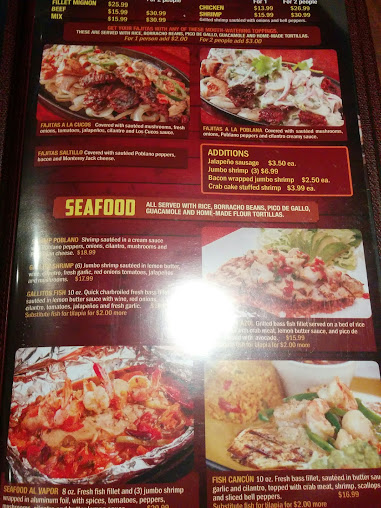 Menu Los Cucos Mexican Cafe - 4