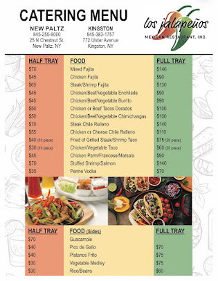 Menu Los Jalapenos Mexican Grill - 0