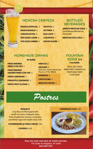 Menu Los Jalapenos Mexican Grill - 4