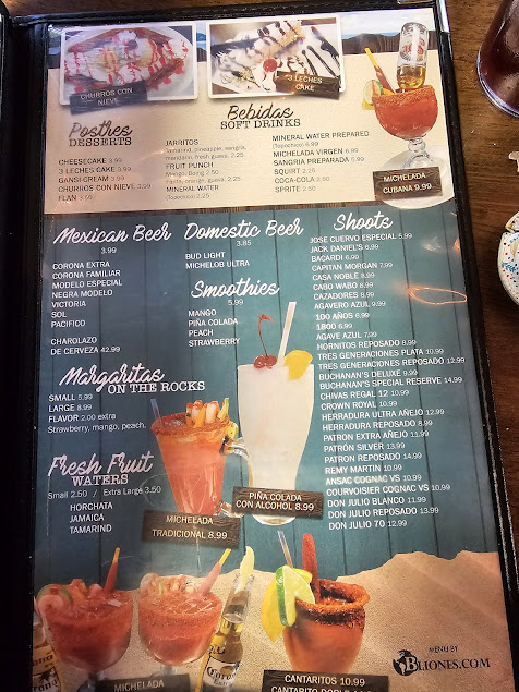 Menu Los Jarochos Antojitos Seafood - 1