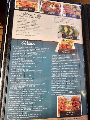 Menu Los Jarochos Antojitos Seafood - 2