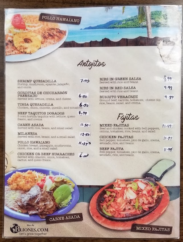 Menu Los Jarochos Antojitos Seafood - 3