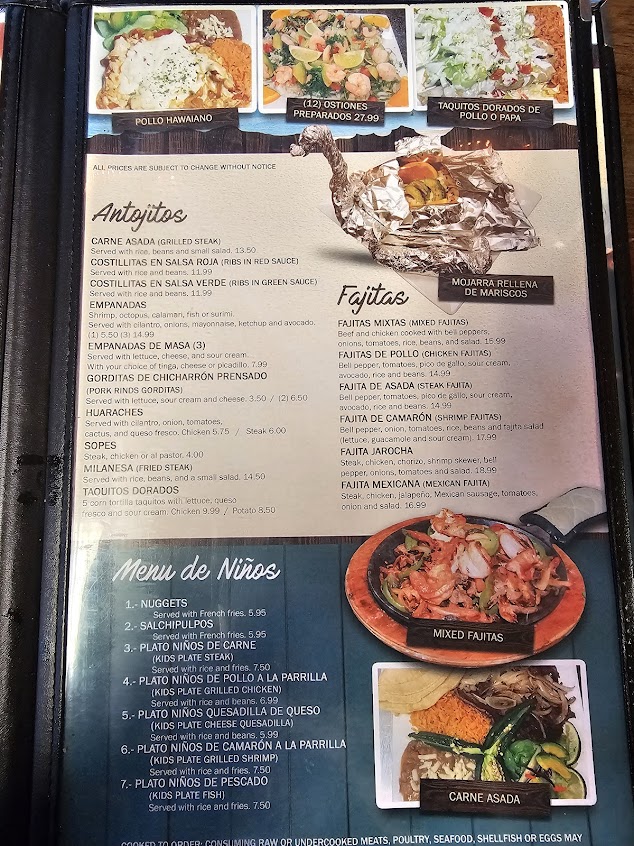 Menu Los Jarochos Antojitos Seafood - 8