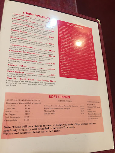 Menu Los Perez - 1