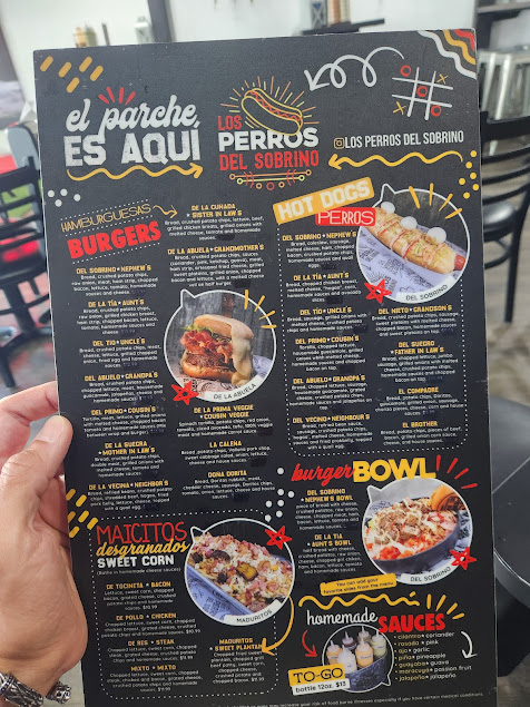 Menu Los Perros Del Sobrino - 2