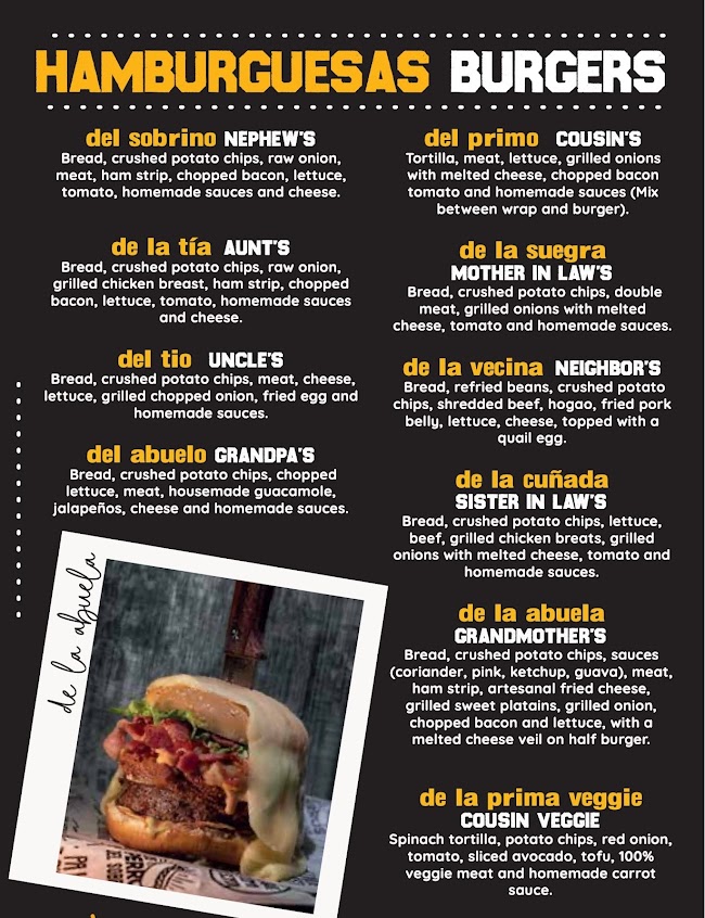 Menu Los Perros Del Sobrino - 4