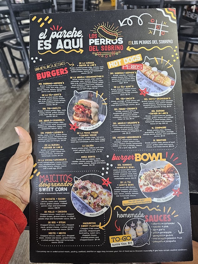 Menu Los Perros Del Sobrino - 8