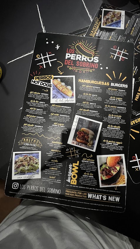 Menu Los Perros Del Sobrino - 9