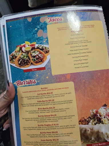 Menu Los Pinguinos Mexican Restaurant - 5