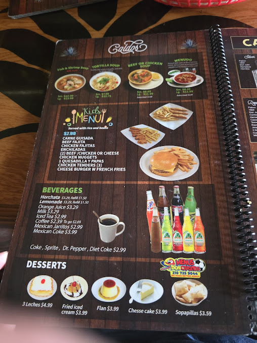 Menu Los Tres Magueyes Cantina Grill - 0