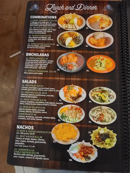 Menu Los Tres Magueyes Cantina Grill - 4