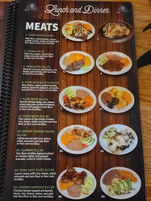 Menu Los Tres Magueyes Cantina Grill - 6