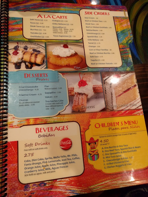 Menu Los Tres Magueyes Green Level - 2