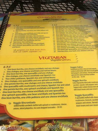 Menu Los Tres Magueyes Green Level - 7
