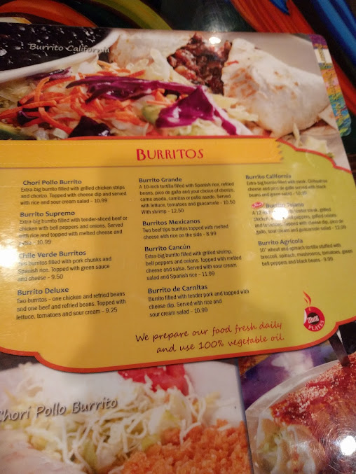 Menu Los Tres Magueyes Green Level - 9