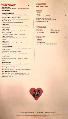 Menu Love & Dough - 2