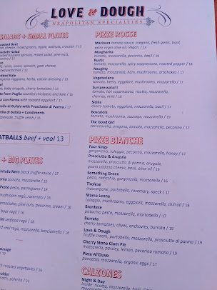 Menu Love & Dough - 7