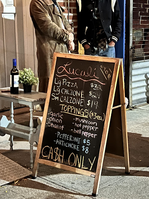Menu Lucali - 5