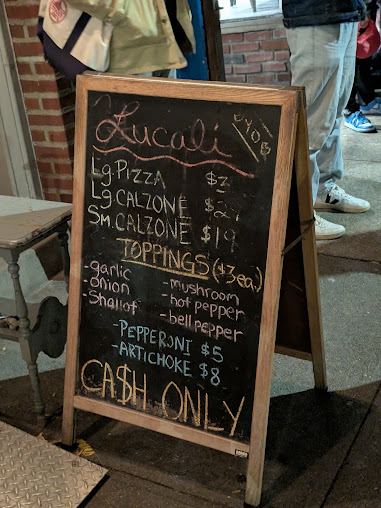 Menu Lucali - 6