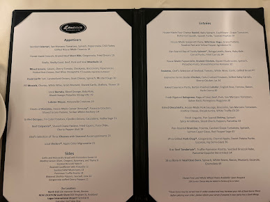 Menu Lucca Restaurant - 1