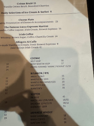 Menu Lucca Restaurant - 7
