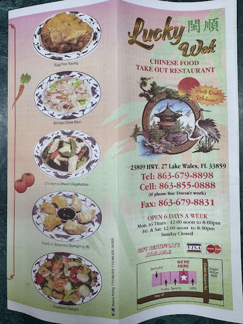 Menu Lucky Wok Lake Wales - 3