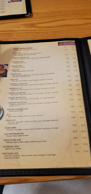 Menu Lugoff House Of Pizza Subs - 2
