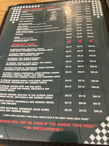 Menu Lugoff House Of Pizza Subs - 4