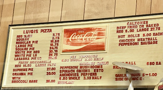 Menu Luigi's Pizza - 9