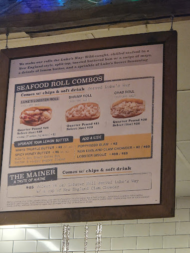 Menu Luke's Lobster Back Bay - 6