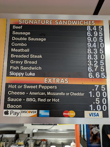 Menu Lukes On Harlem The Original - 0