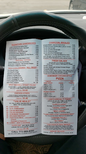 Menu Lukes On Harlem The Original - 3