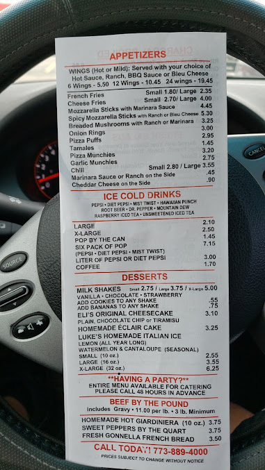 Menu Lukes On Harlem The Original - 5